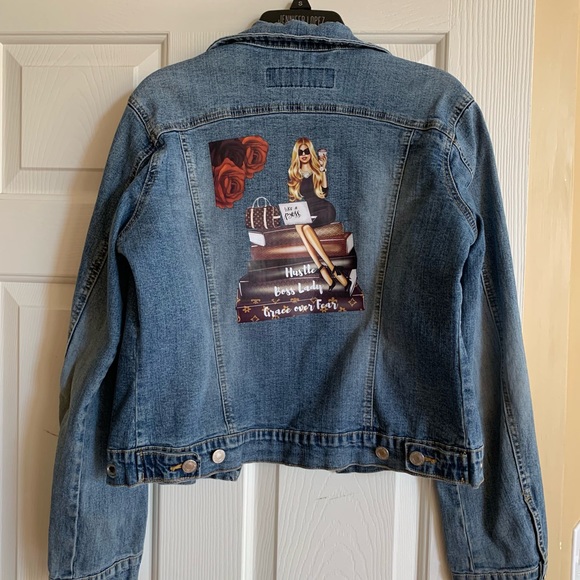 AC 3998 Jackets & Blazers - Customized denim jacket